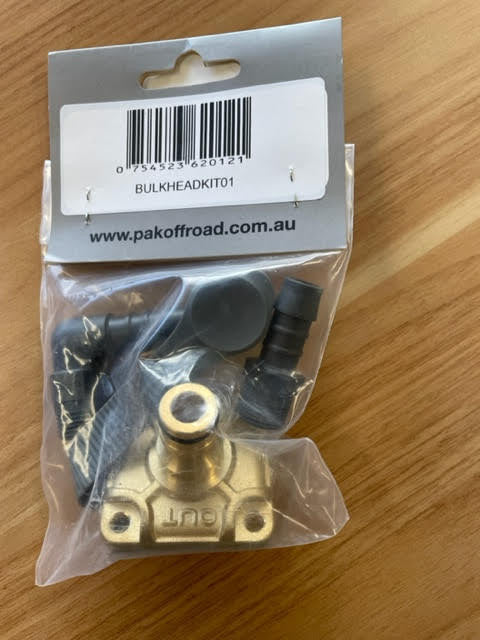 PAK Offroad Tub Tank Bulk head kit with Silicone Cap