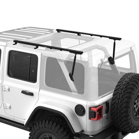 RibCage JL The Yakima RibCage is a high capacity track system for Jeep Wrangler hardtops.