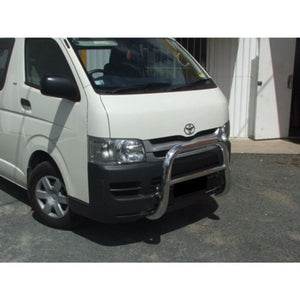 Polished Nudgebar Series II to suit Toyota Hiace Commuter