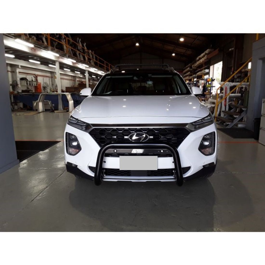 Black Nudgebar to suit 2018 Hyundai Santa Fe TM Elite