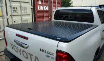 Toyota Hilux 2015~ J-Deck Dual Cab Alloy Trade Top - Silver