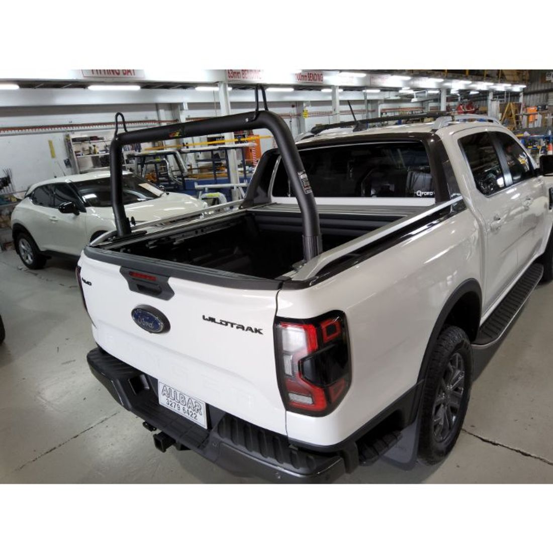 63mm Rear Removable Style Rack with fold-down Ears to suit 2022 Next Gen Wildtrak