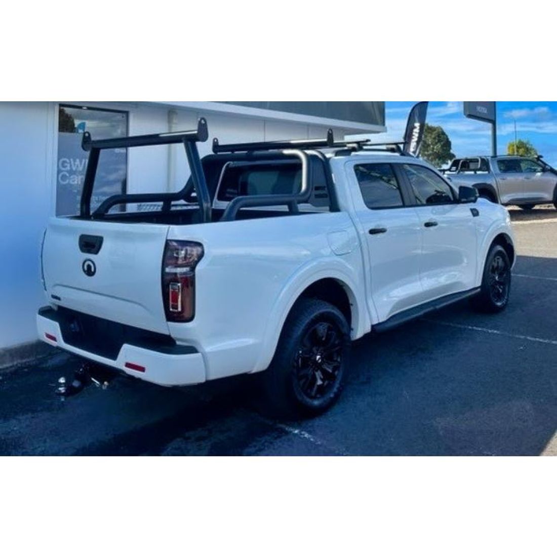 Black Alloy 76mm Adaptor Rack Set to suit GWM Cannon Vanta