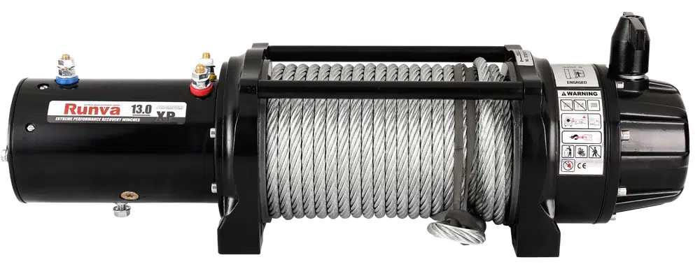 Runva 13XP PREMIUM 12V with Steel Cable