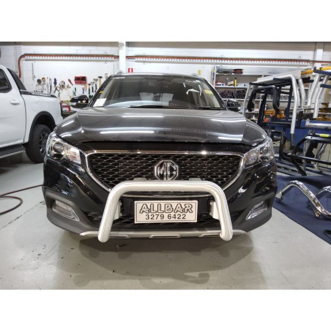 Brush finish Nudgebar to suit MG ZS