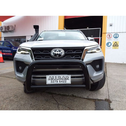 Satin Black Nudgebar to suit 2022 Toyota Fortuna