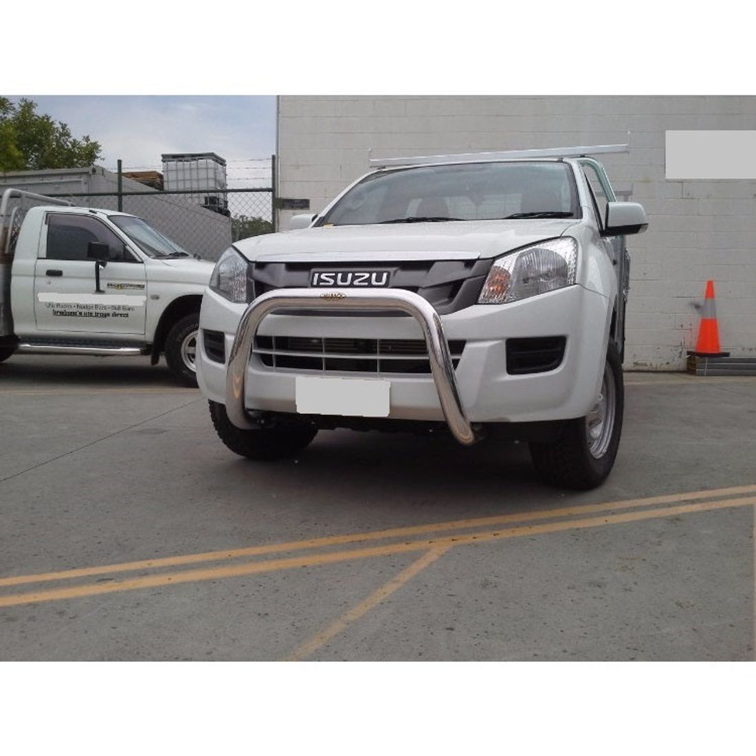 Polished Nudgebar to suit 2018 Isuzu Dmax