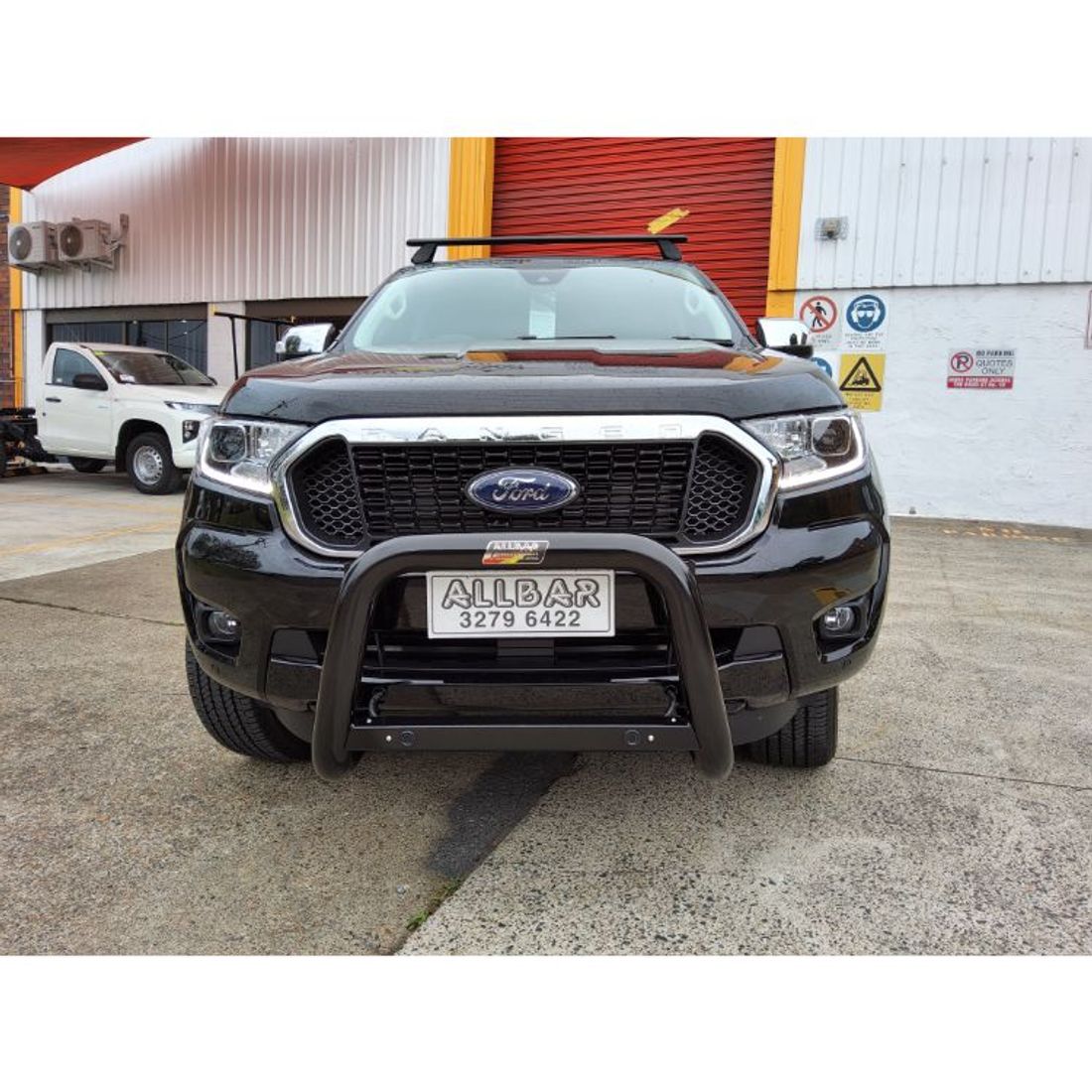 Black Nudgebar to suit 2022 Ford Ranger XLT Tech Pack