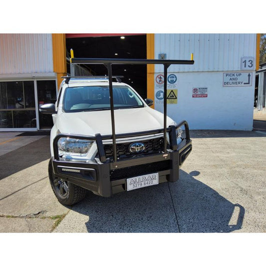 Multi Fit HRack on 2024 Hilux with genuine Toyota Bullbar