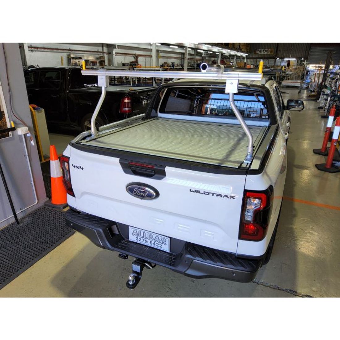 Collapsible Rear Rack on Next Gen Ford Ranger Wildtrak