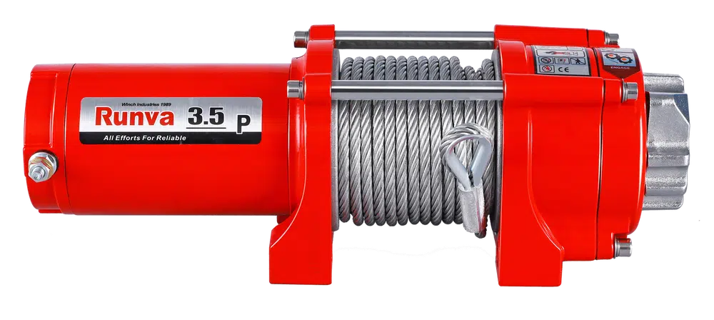 Runva 3.5P 12V with Steel Cable