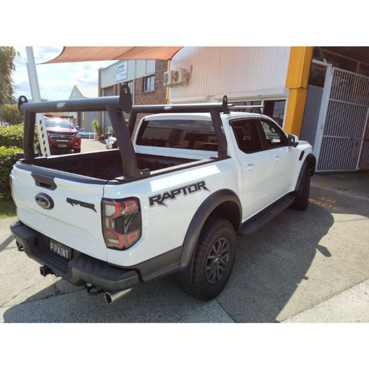 P/Coated Black 100mm Fixed Trade Rack set to suit the new Next-Gen Ford Raptor