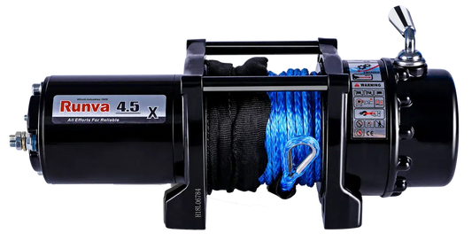 Runva 4.5X 12V with Synthetic Rope