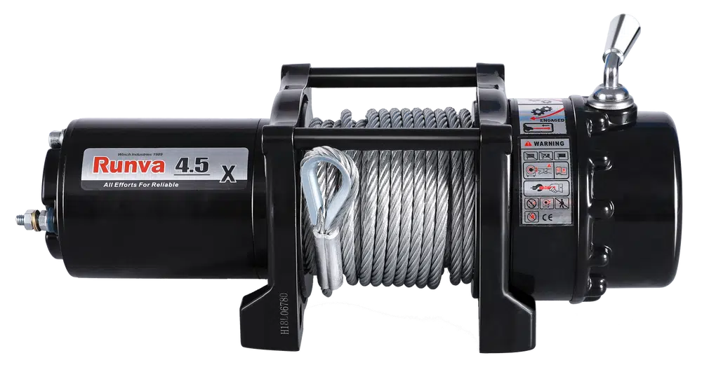 Runva 4.5X 12V with Steel Cable