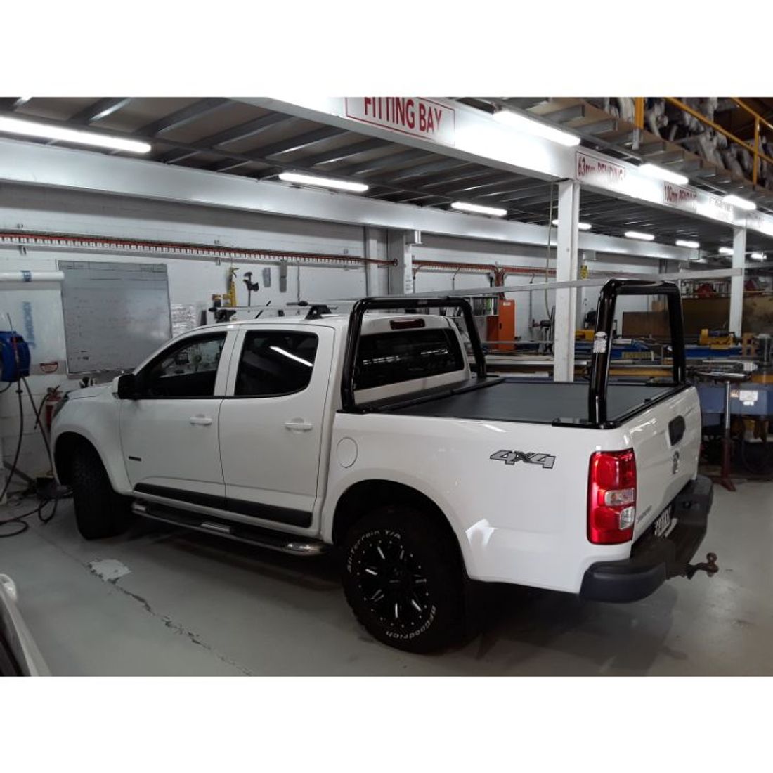 Fixed Style Racks to suit Holden Colorado with Roller Shutter
