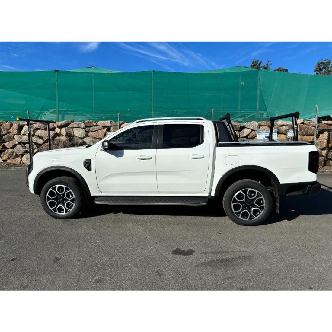 Textured Black 63mm low profile Front/Rear Trades to suit Next Gen Wildtrak