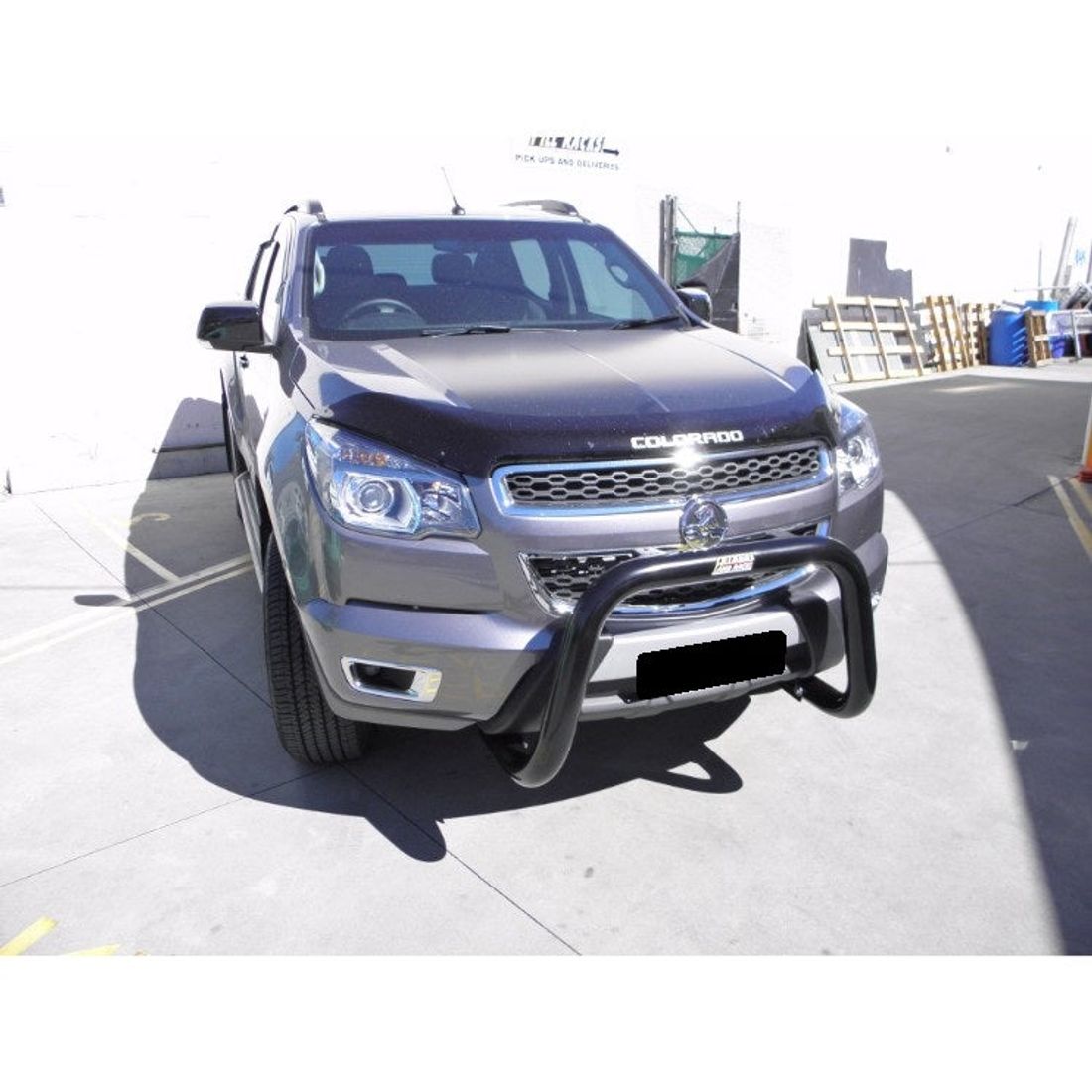 Black Nudgebar to suit Holden Colorado