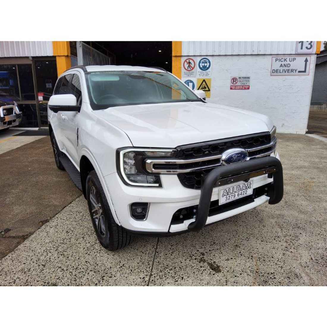 Pro Texture Black Nudgebar to suit 2022 Next Gen Ford Everest