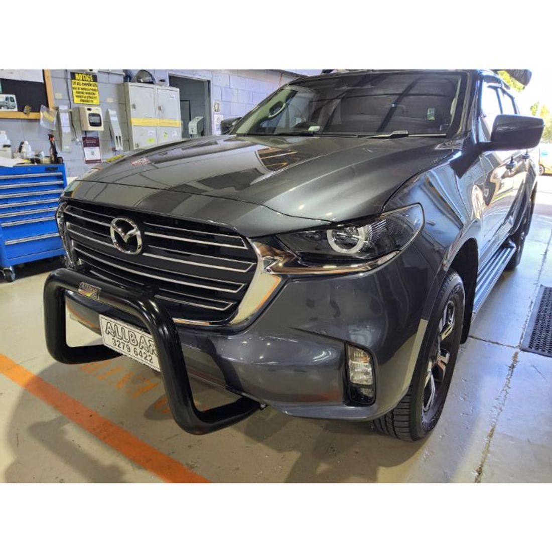 Black Nudgebar to suit 2023 Mazda BT50