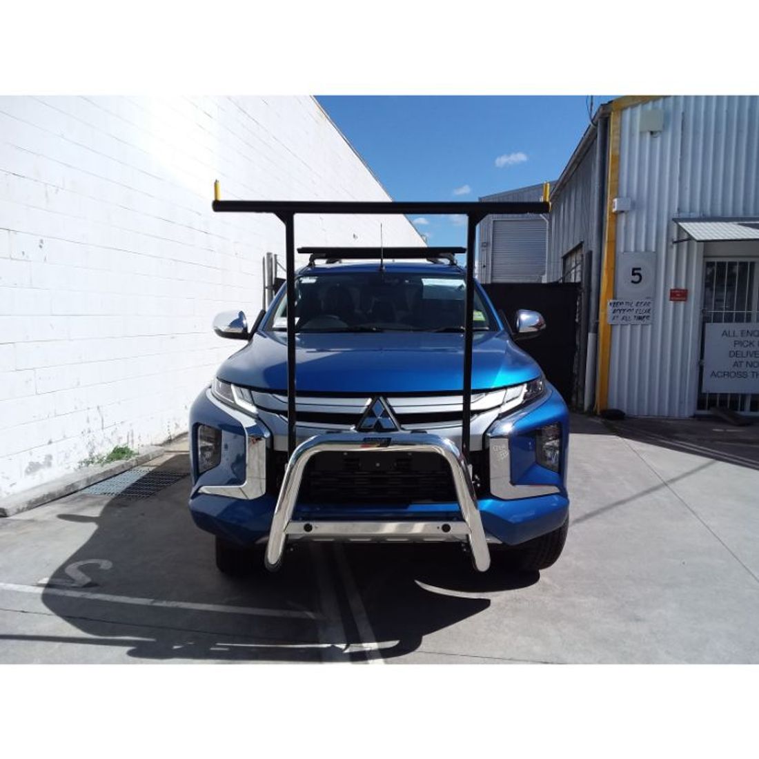 Nudgebar/HRack to suit 2021 Mitsubishi MR Triton GSR with Sensors