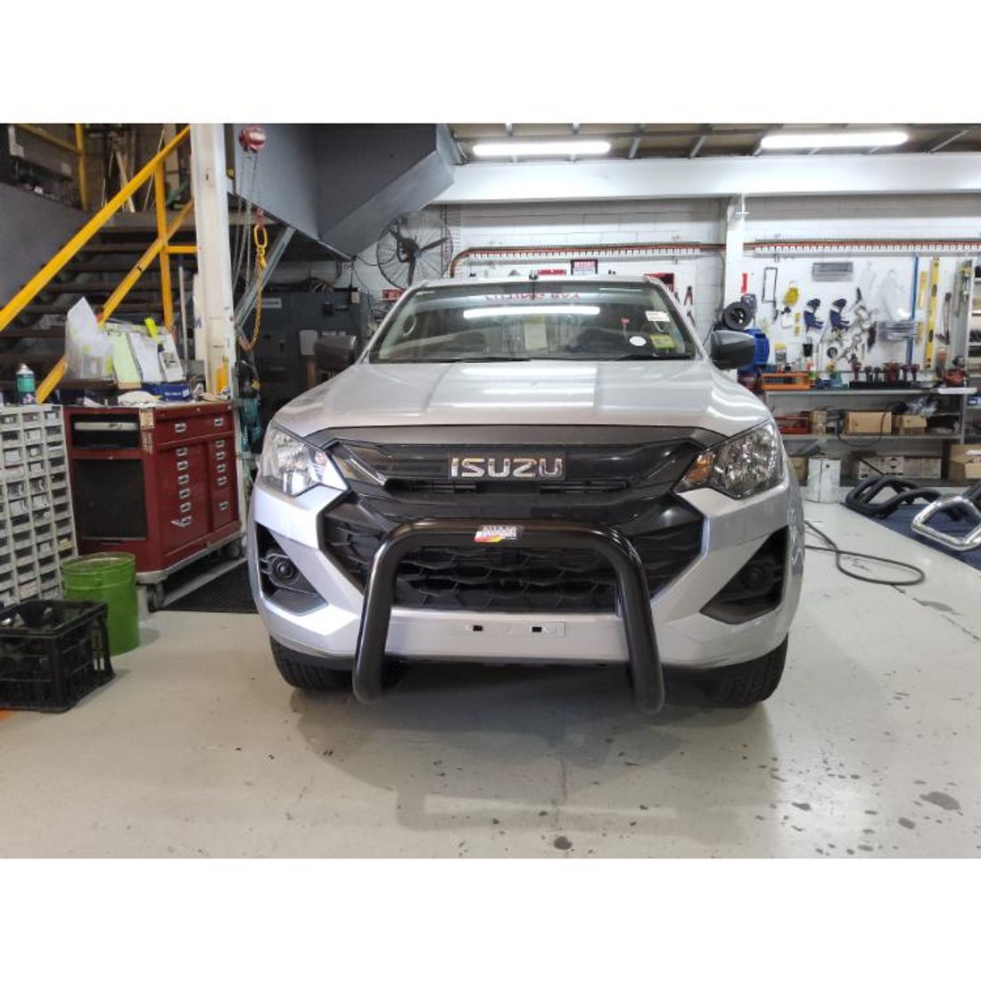 P/Coated Black Nudgebar to suit 2025 Isuzu DMax