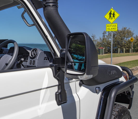 Clearview Next Gen towing mirrors for Toyota LandCruiser 70 Series