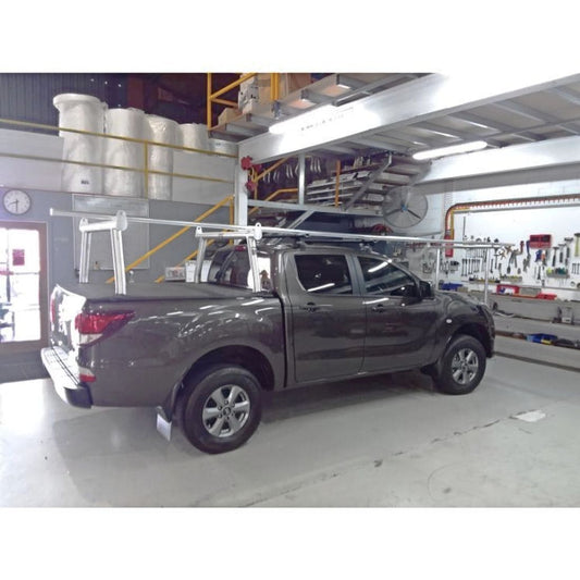76mm Brush Finish Trade Racks to suit 2020 Mazda BT50