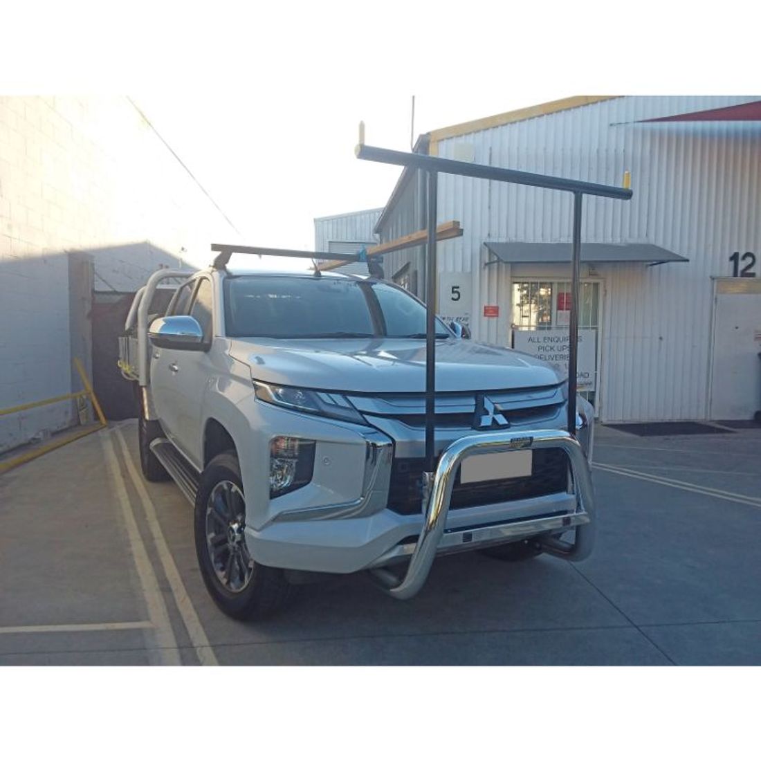 Nudgebar/HRack to suit 2021 Mitsubishi MR Triton GSR with Sensors