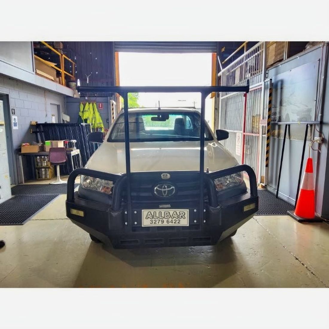 Multi Fit HRack to suit ECB Bullbar on Hilux