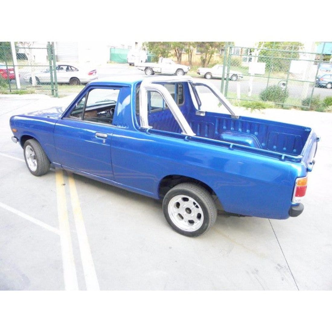 Datsun 1200 Custom 76mm Polished Welded Arm Sports Bar