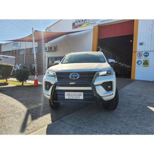 Satin Black Nudgebar to suit 2023 Toyota Fortuner