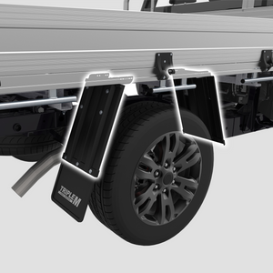 Mudguard Side Set - Aluminium Tray