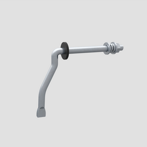 Latch Handle - Steel Tray Round Tube Headboard