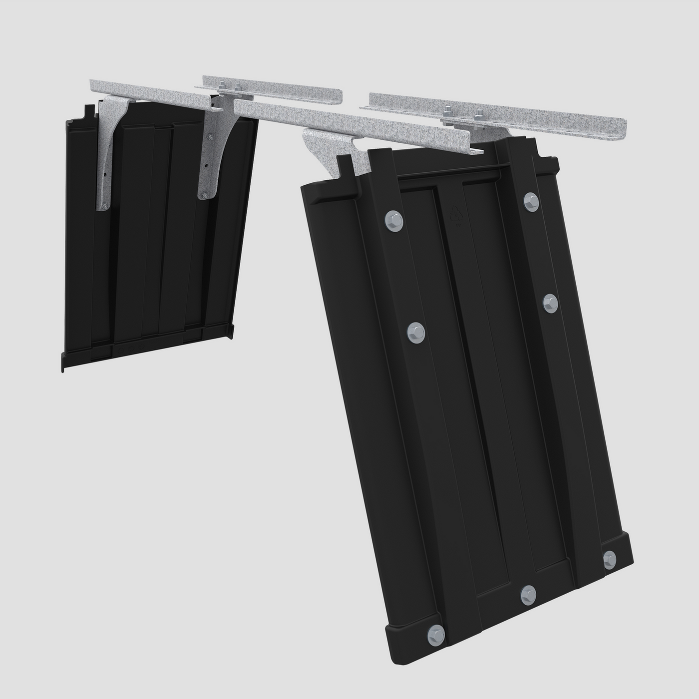 Mudguard Side Set - Steel Tray