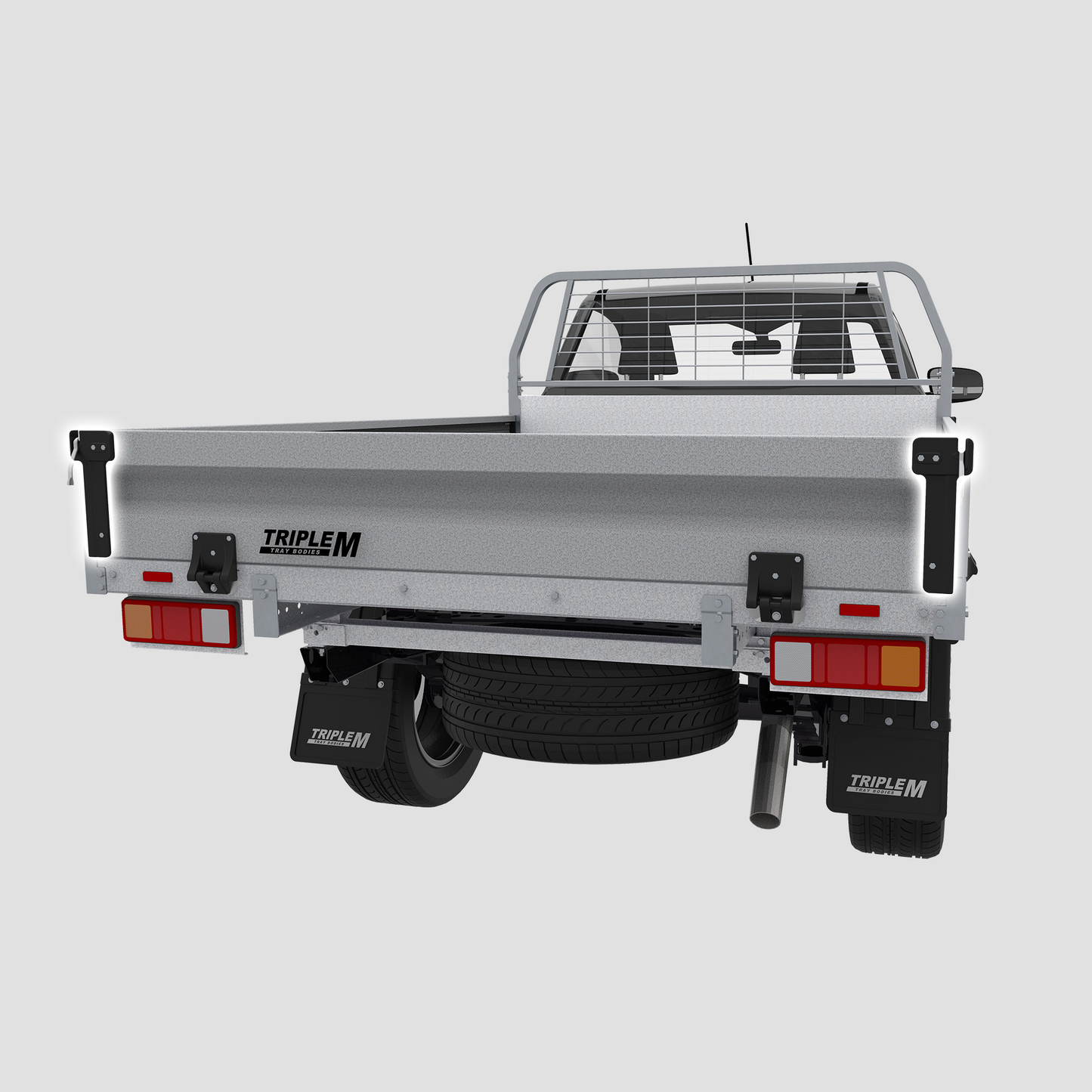 Catch Set - Steel Tray Rear Tailgate