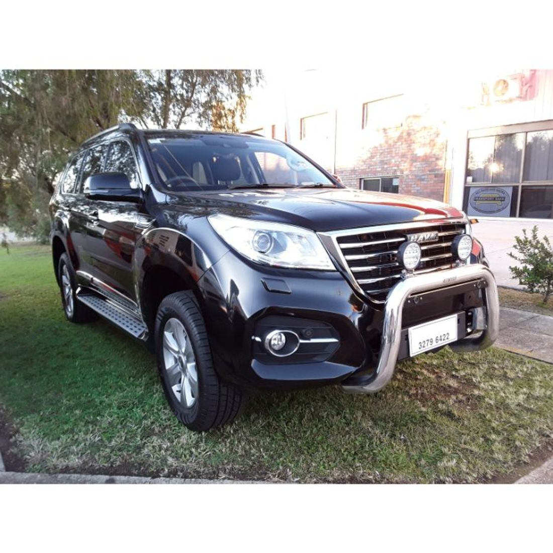 Polished Nudgebar to suit Haval H9 with AEB & Sensors