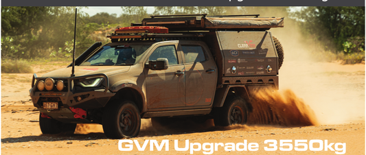 Isuzu D-Max RG1 (4x4) - GVM Upgrade - 3550kg