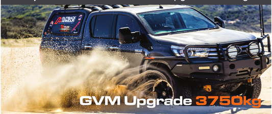 Toyota Hilux Gen8 (N80) - GVM Upgrade - 3750kg