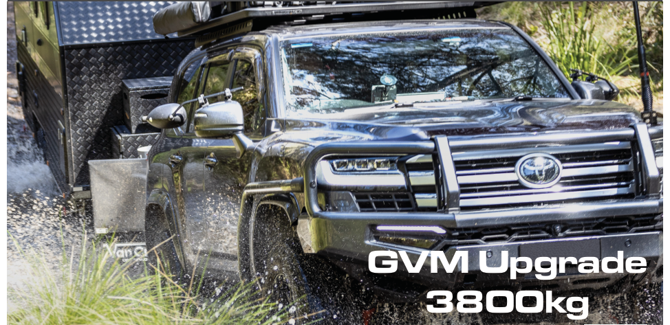Toyota Landcruiser 300 Series - GVM Upgrade - 3800kg
