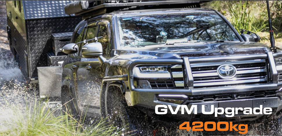 Toyota Landcruiser 300 Series - GVM Upgrade - 4200kg