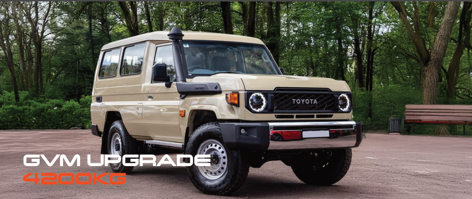 Toyota Landcruiser 70 J7 (78 Troopy) - GVM Upgrade - 4200kg