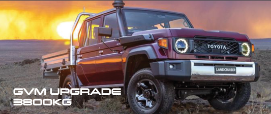 Toyota Landcruiser 70 J7 (79 Dual Cab) - GVM Upgrade - 3800kg