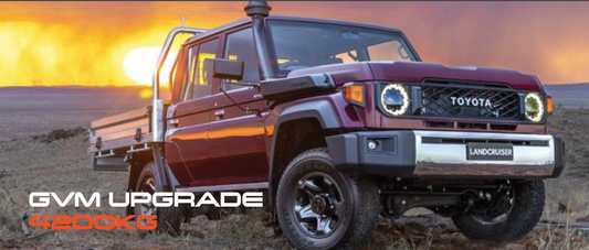 Toyota Landcruiser 70 J7 (79 Dual Cab) - GVM Upgrade - 4200kg