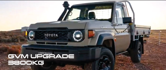 Toyota Landcruiser 70 J7 (79 Single Cab) - GVM Upgrade - 3800kg