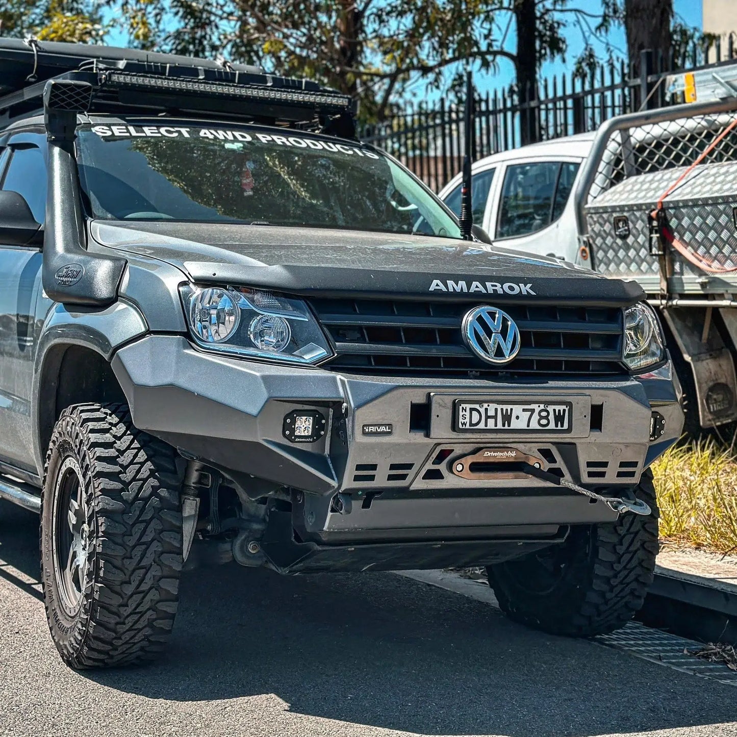 Aluminium Front Bumper VW Amarok (incl. V6) 2010-2023