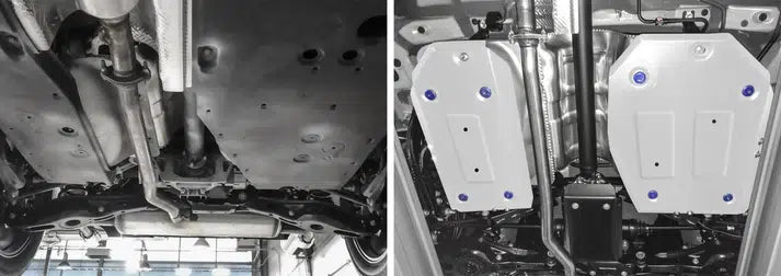 Aluminium Fuel Tank Underbody Armour Rav4 2019-On