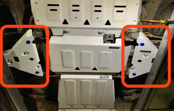 Aluminium Lower Control Underbody Armour Ford Ranger PX1 PX2 PX3