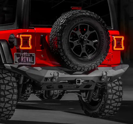 Aluminium Rear Bumper Jeep Wrangler JL 2018+