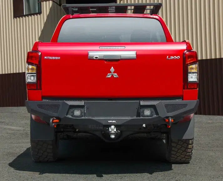 Aluminium Rear Bumper Mitsubishi Triton MR 2019-2024 (not compatible with sonar sensors)