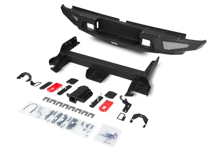 Aluminium Rear Bumper Mitsubishi Triton MR 2019-2024 (not compatible with sonar sensors)